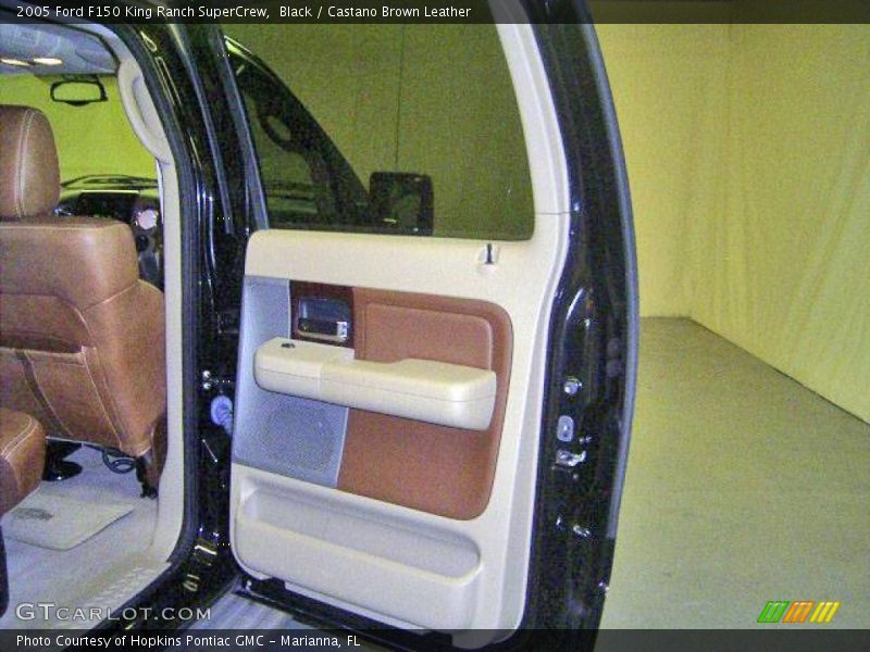 Black / Castano Brown Leather 2005 Ford F150 King Ranch SuperCrew