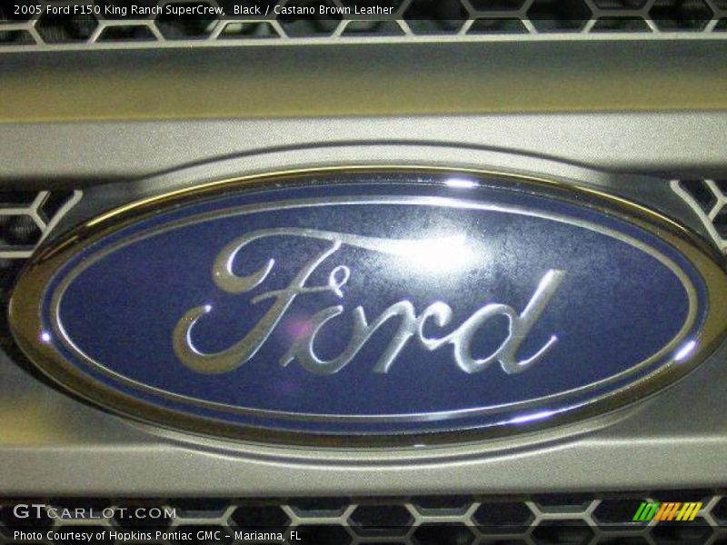 Black / Castano Brown Leather 2005 Ford F150 King Ranch SuperCrew