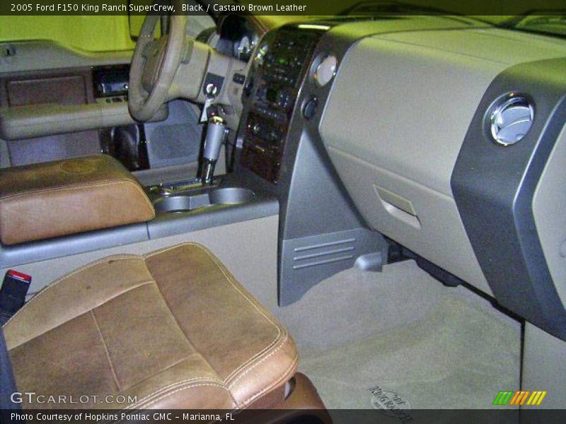 Black / Castano Brown Leather 2005 Ford F150 King Ranch SuperCrew