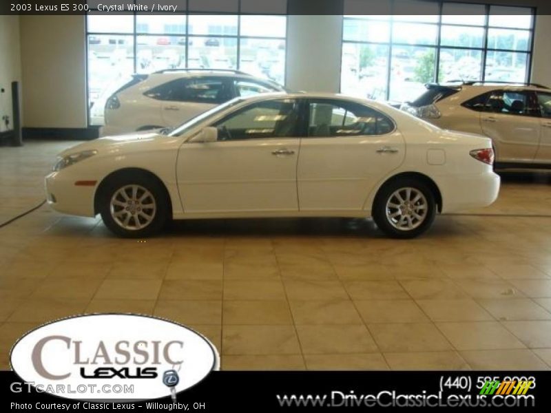 Crystal White / Ivory 2003 Lexus ES 300