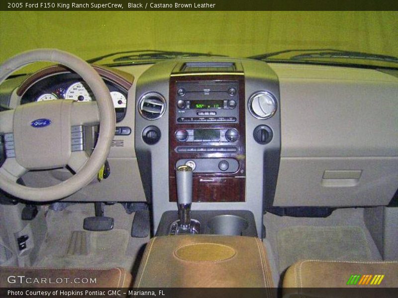 Black / Castano Brown Leather 2005 Ford F150 King Ranch SuperCrew