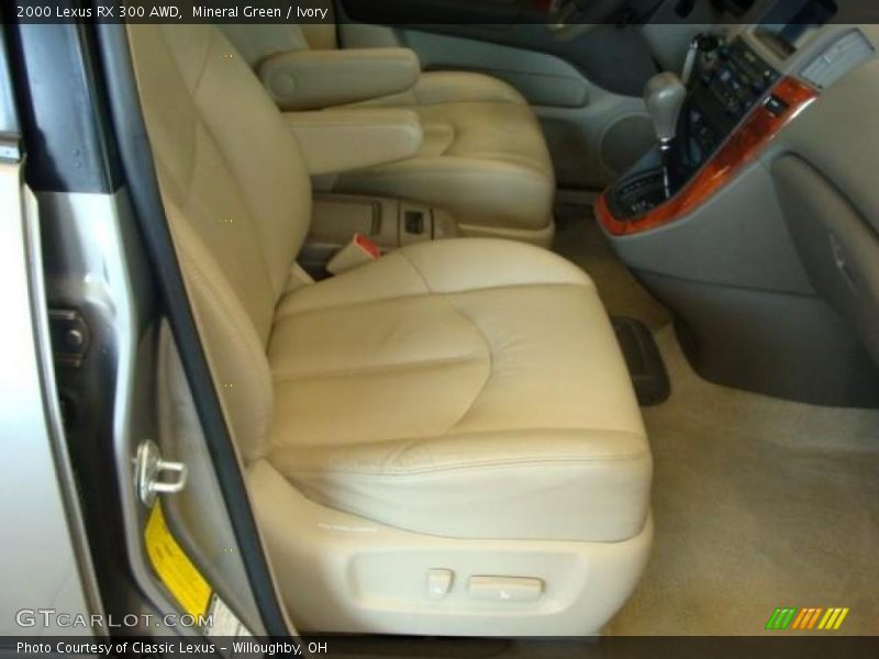Mineral Green / Ivory 2000 Lexus RX 300 AWD