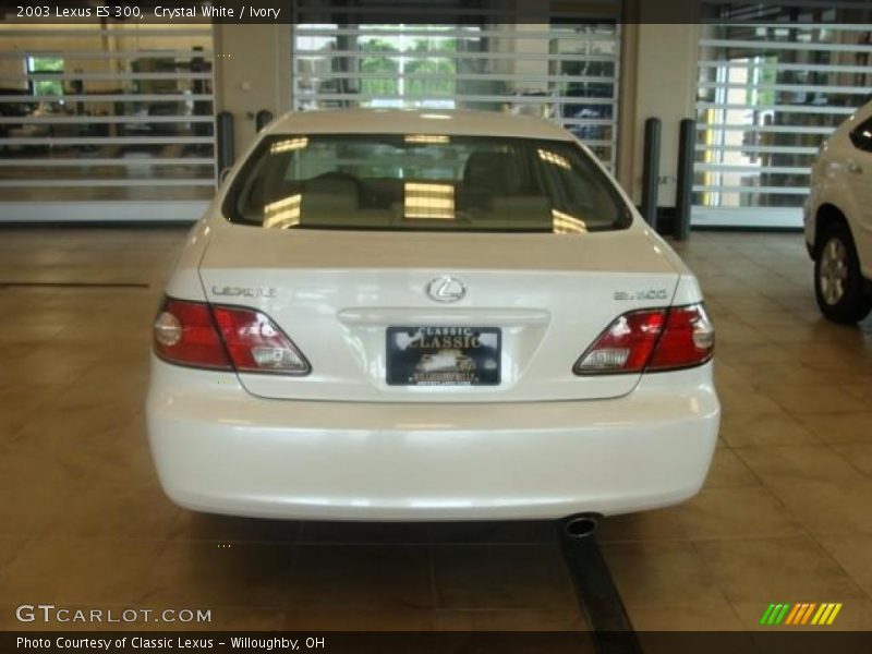 Crystal White / Ivory 2003 Lexus ES 300