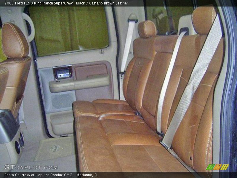 Black / Castano Brown Leather 2005 Ford F150 King Ranch SuperCrew