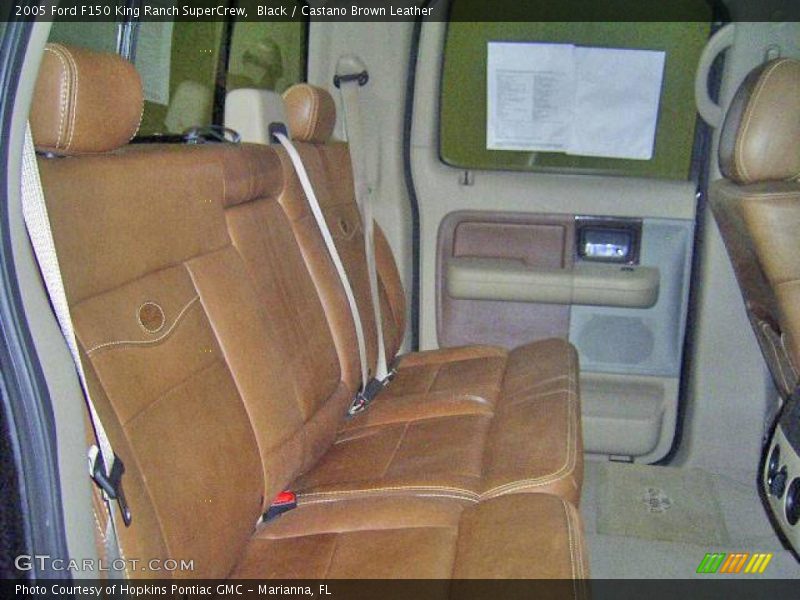 Black / Castano Brown Leather 2005 Ford F150 King Ranch SuperCrew