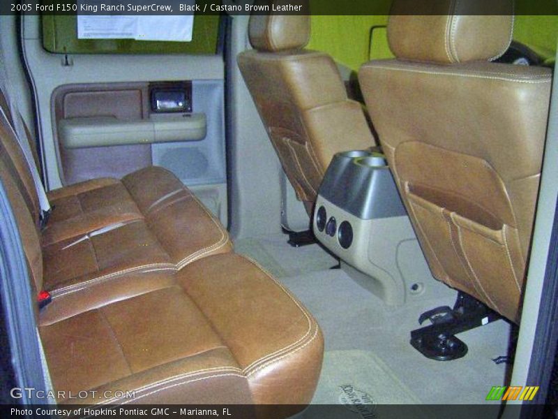 Black / Castano Brown Leather 2005 Ford F150 King Ranch SuperCrew