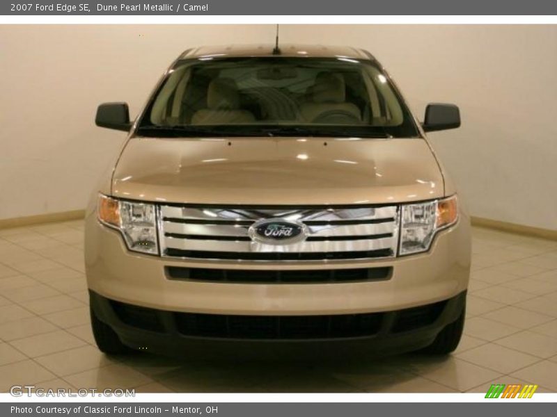 Dune Pearl Metallic / Camel 2007 Ford Edge SE