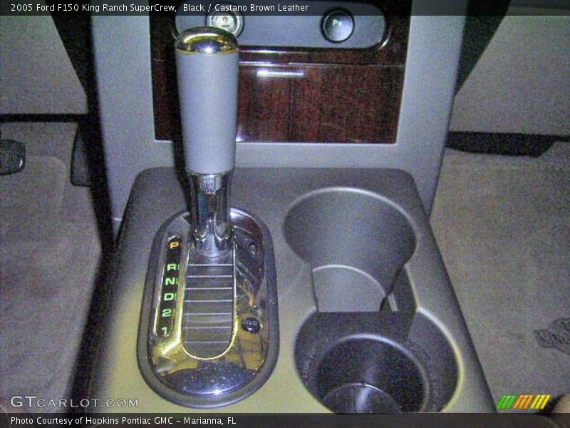 Black / Castano Brown Leather 2005 Ford F150 King Ranch SuperCrew