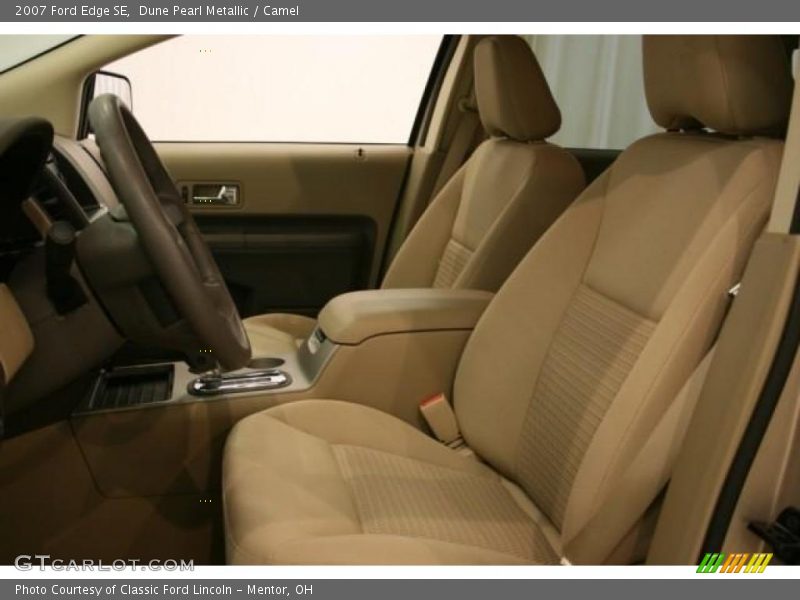 Dune Pearl Metallic / Camel 2007 Ford Edge SE