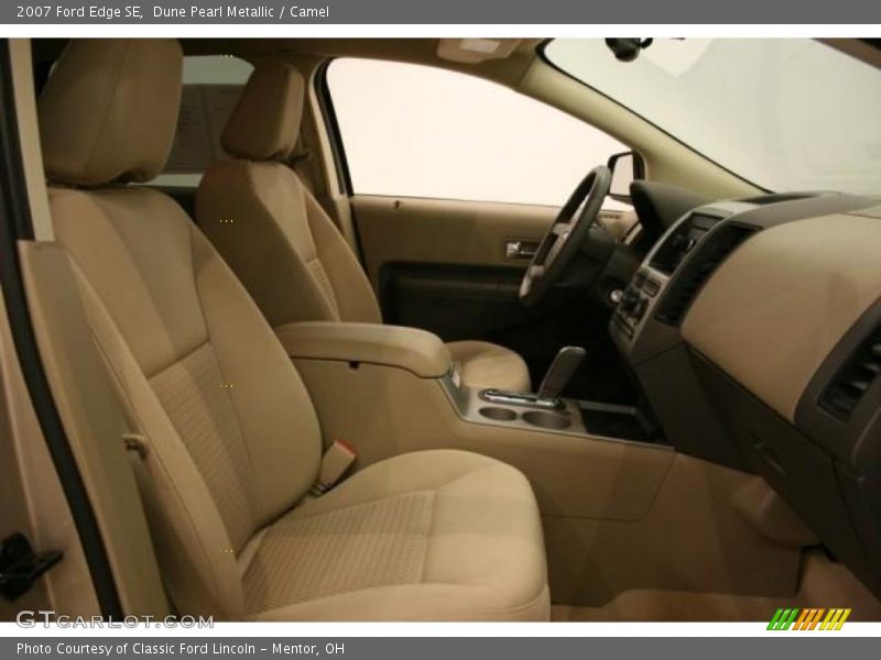 Dune Pearl Metallic / Camel 2007 Ford Edge SE