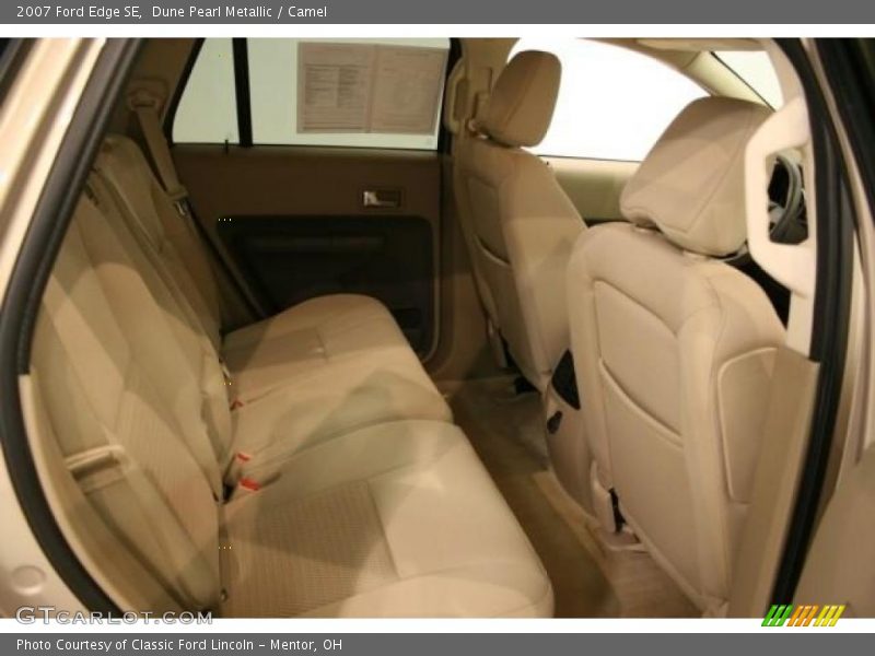 Dune Pearl Metallic / Camel 2007 Ford Edge SE