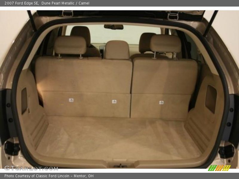 Dune Pearl Metallic / Camel 2007 Ford Edge SE