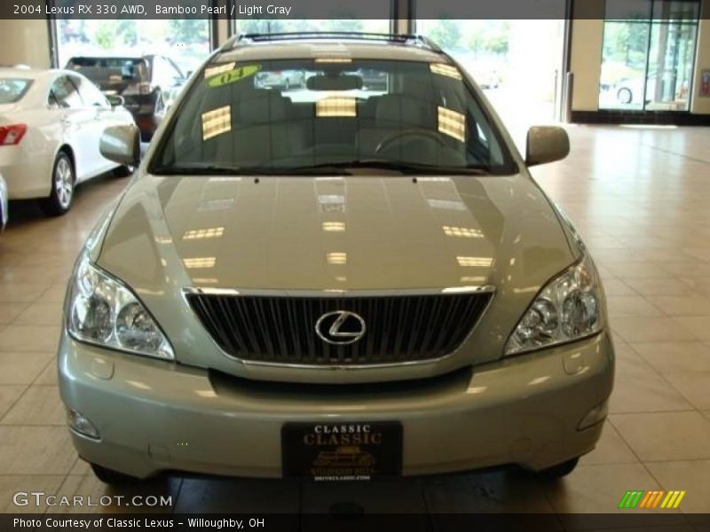 Bamboo Pearl / Light Gray 2004 Lexus RX 330 AWD