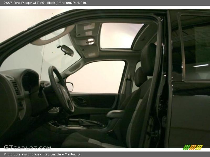 Black / Medium/Dark Flint 2007 Ford Escape XLT V6