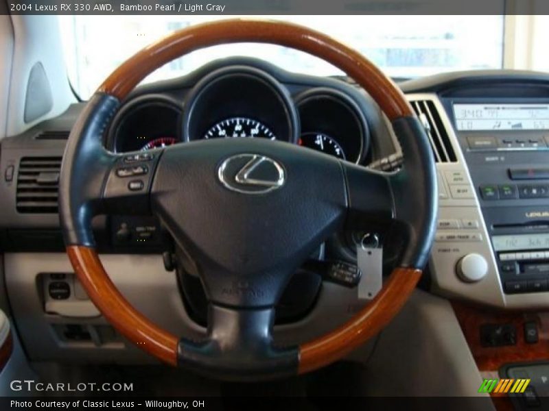 Bamboo Pearl / Light Gray 2004 Lexus RX 330 AWD