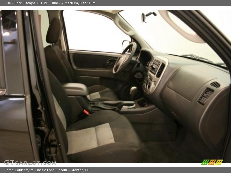 Black / Medium/Dark Flint 2007 Ford Escape XLT V6