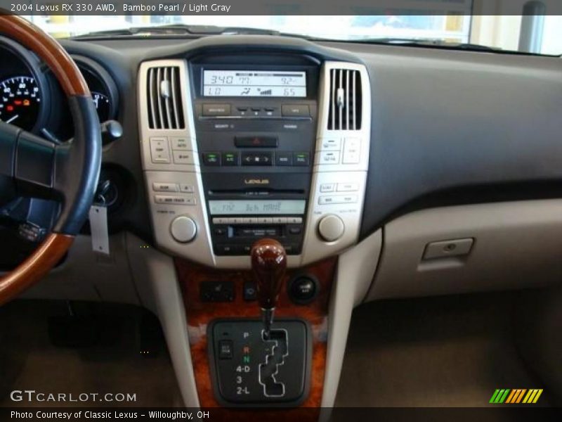 Bamboo Pearl / Light Gray 2004 Lexus RX 330 AWD
