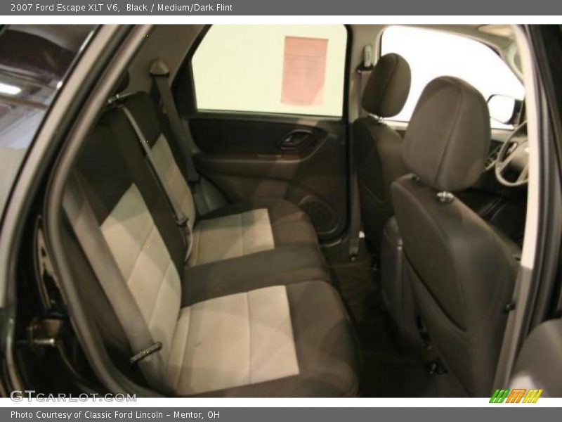 Black / Medium/Dark Flint 2007 Ford Escape XLT V6