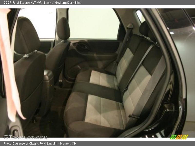 Black / Medium/Dark Flint 2007 Ford Escape XLT V6