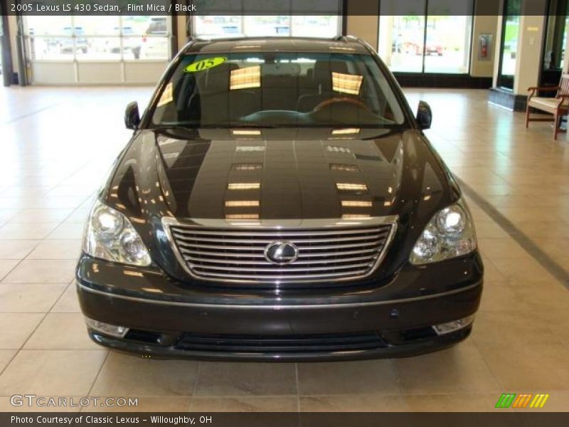 Flint Mica / Black 2005 Lexus LS 430 Sedan
