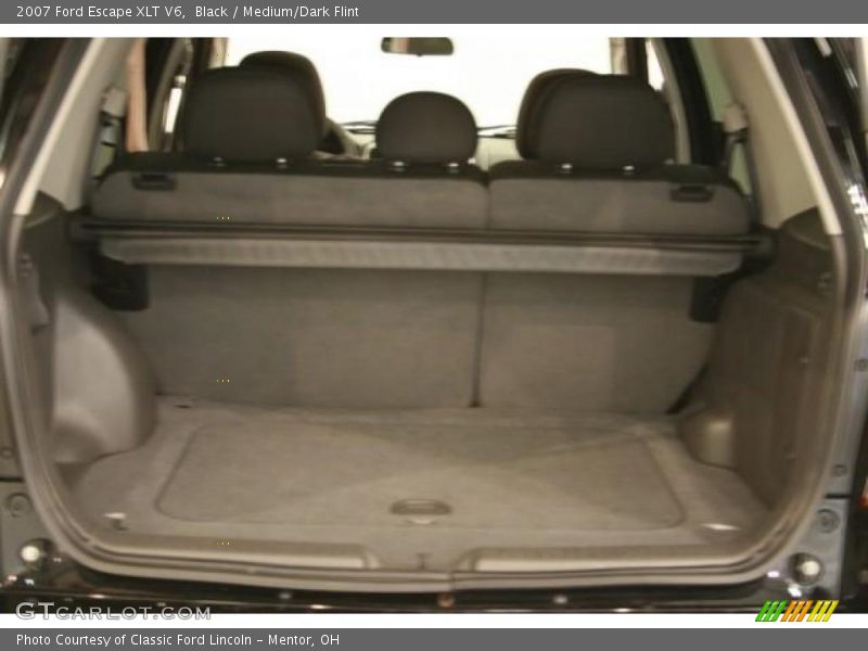 Black / Medium/Dark Flint 2007 Ford Escape XLT V6