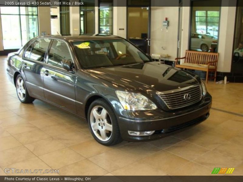 Flint Mica / Black 2005 Lexus LS 430 Sedan