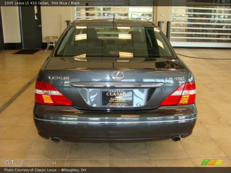 Flint Mica / Black 2005 Lexus LS 430 Sedan