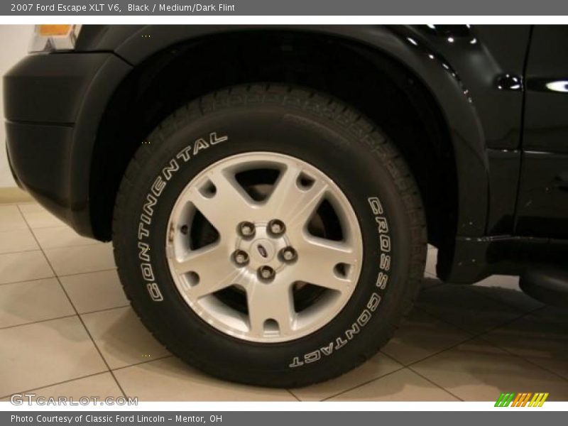 Black / Medium/Dark Flint 2007 Ford Escape XLT V6