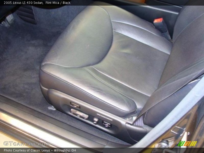 Flint Mica / Black 2005 Lexus LS 430 Sedan