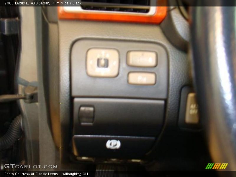 Flint Mica / Black 2005 Lexus LS 430 Sedan