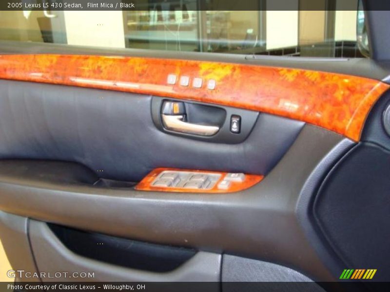 Flint Mica / Black 2005 Lexus LS 430 Sedan