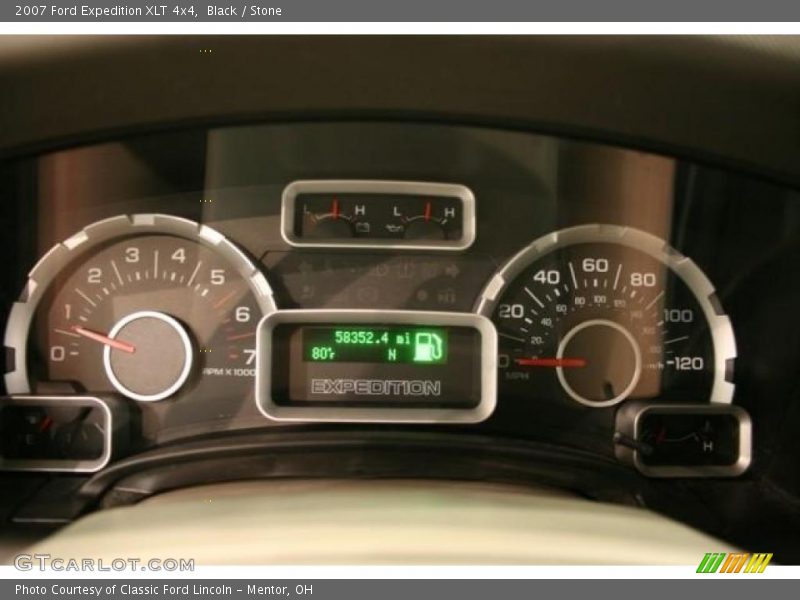 Black / Stone 2007 Ford Expedition XLT 4x4