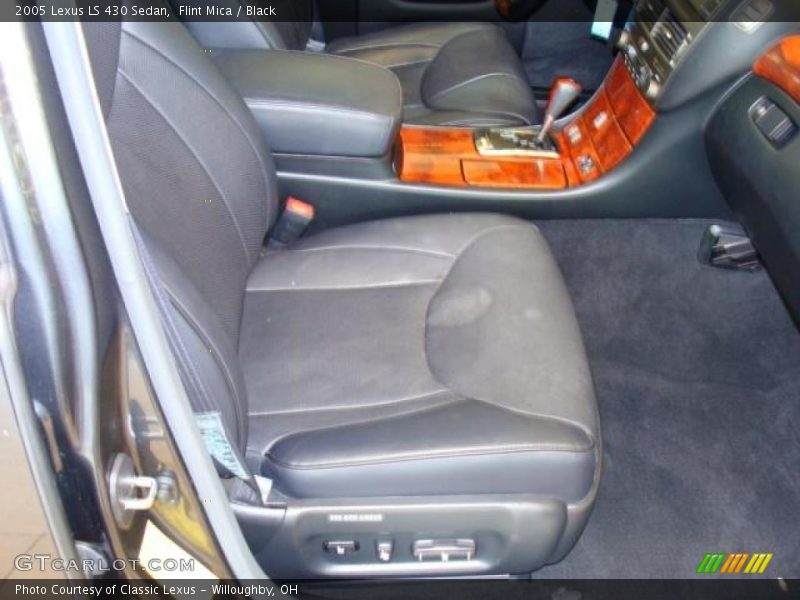 Flint Mica / Black 2005 Lexus LS 430 Sedan