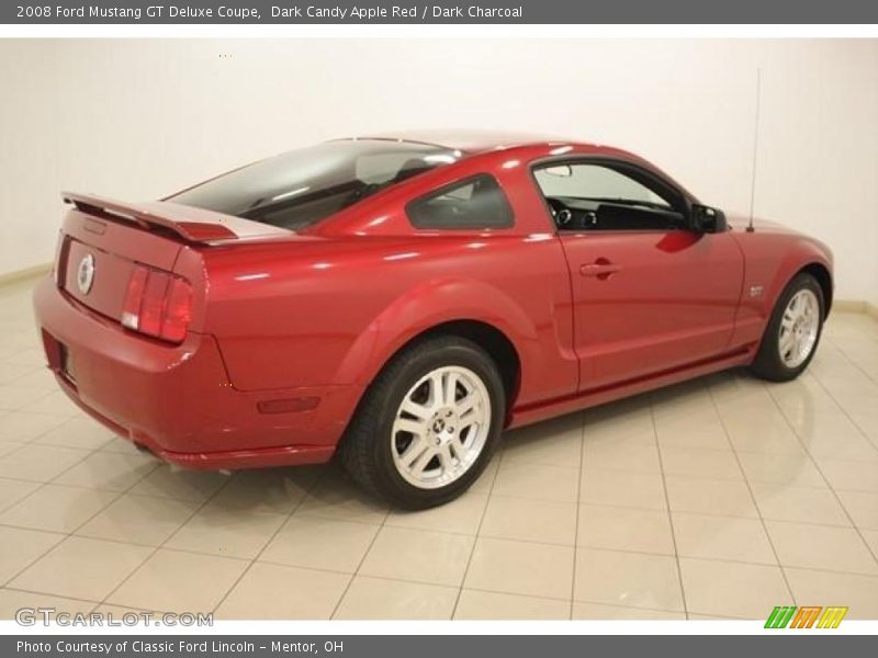 Dark Candy Apple Red / Dark Charcoal 2008 Ford Mustang GT Deluxe Coupe