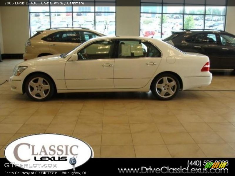 Crystal White / Cashmere 2006 Lexus LS 430