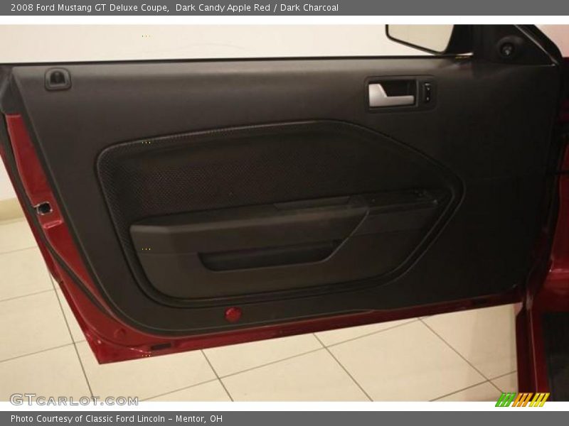 Dark Candy Apple Red / Dark Charcoal 2008 Ford Mustang GT Deluxe Coupe