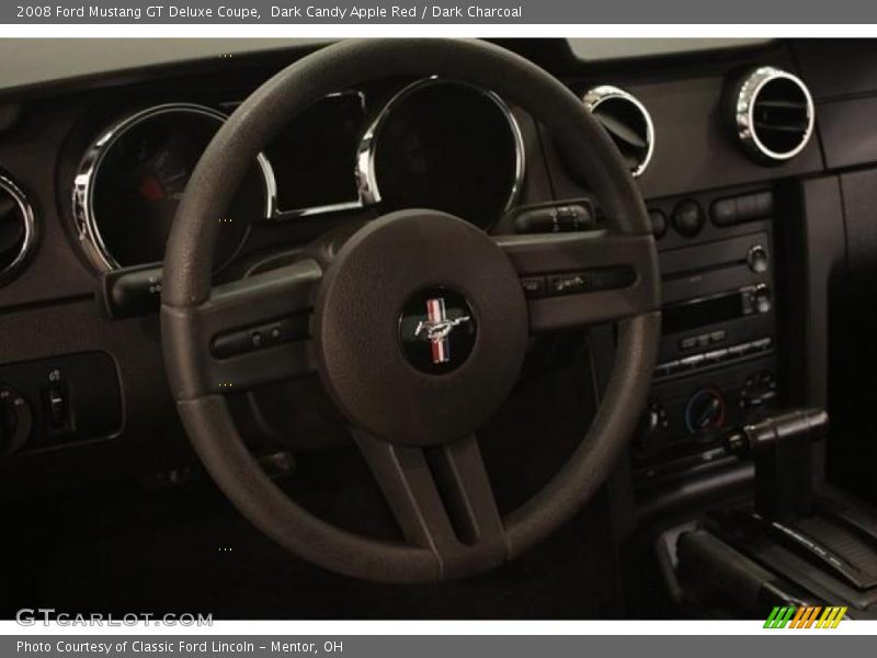 Dark Candy Apple Red / Dark Charcoal 2008 Ford Mustang GT Deluxe Coupe
