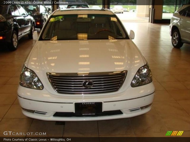 Crystal White / Cashmere 2006 Lexus LS 430
