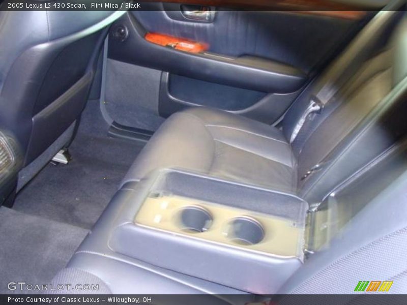 Flint Mica / Black 2005 Lexus LS 430 Sedan