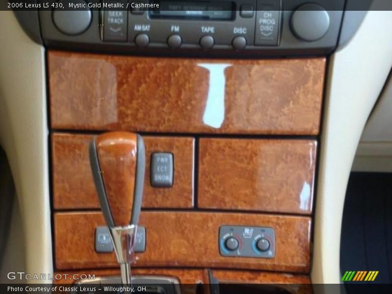 Mystic Gold Metallic / Cashmere 2006 Lexus LS 430