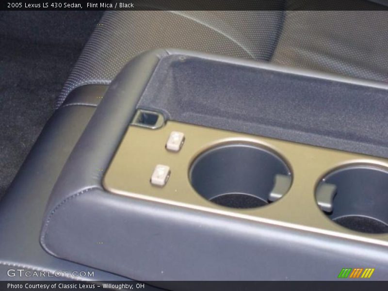 Flint Mica / Black 2005 Lexus LS 430 Sedan