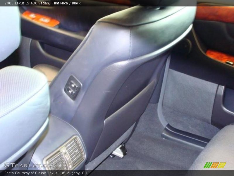 Flint Mica / Black 2005 Lexus LS 430 Sedan