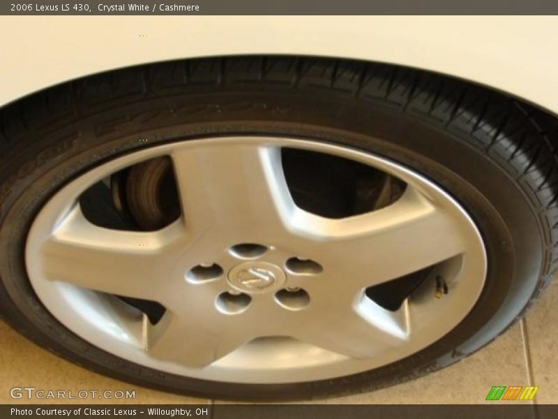 Crystal White / Cashmere 2006 Lexus LS 430