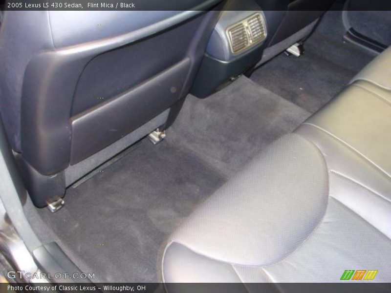 Flint Mica / Black 2005 Lexus LS 430 Sedan