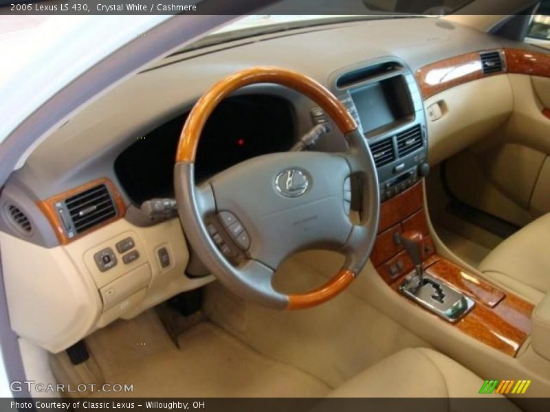 Crystal White / Cashmere 2006 Lexus LS 430