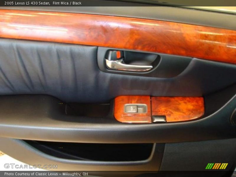 Flint Mica / Black 2005 Lexus LS 430 Sedan