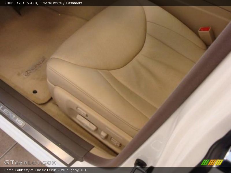 Crystal White / Cashmere 2006 Lexus LS 430