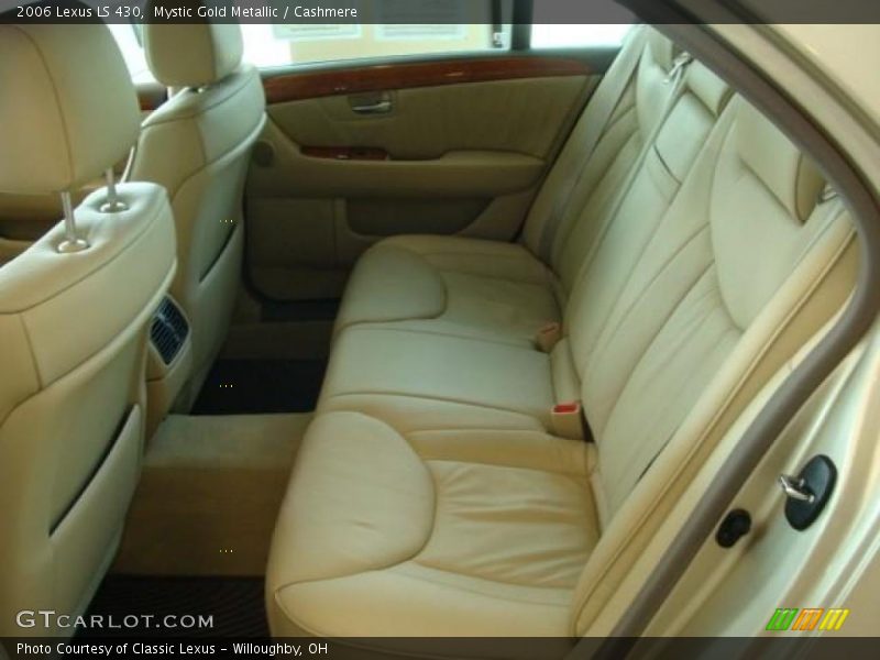 Mystic Gold Metallic / Cashmere 2006 Lexus LS 430