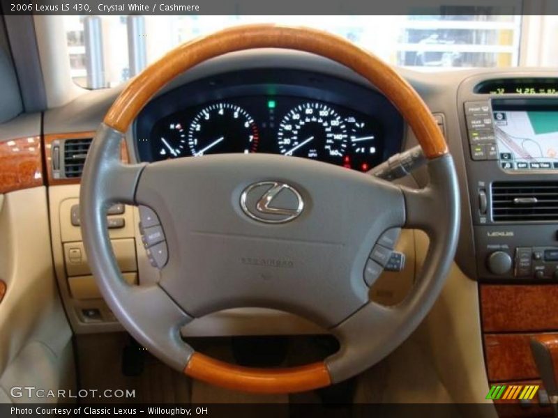 Crystal White / Cashmere 2006 Lexus LS 430