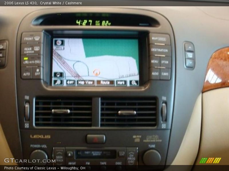Crystal White / Cashmere 2006 Lexus LS 430